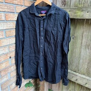 UNTUCKit 100% Linen Charcoal Shirt
